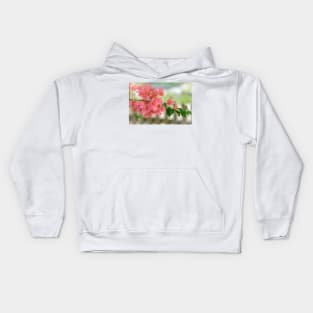 Pink Bougainvillea Kids Hoodie